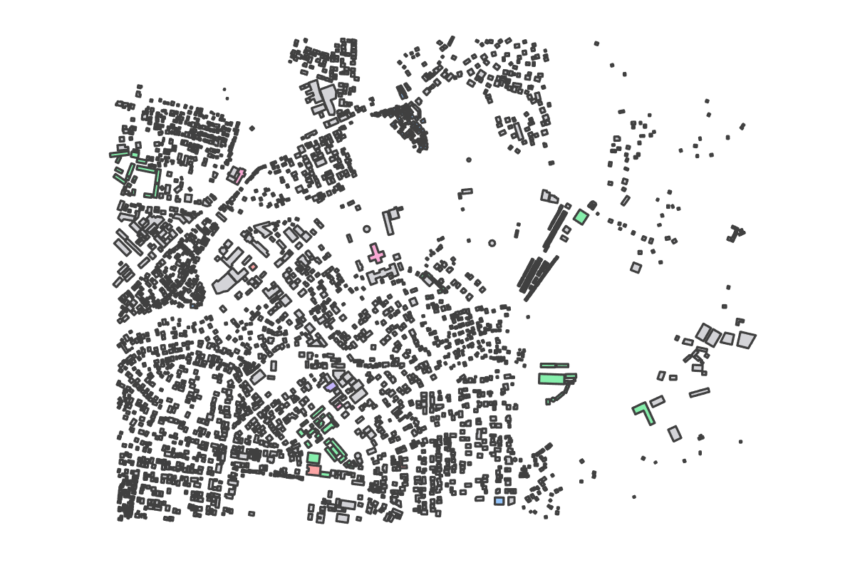 Program breakdown map
