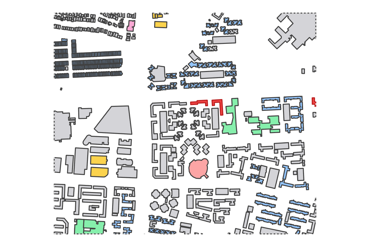 Program breakdown map