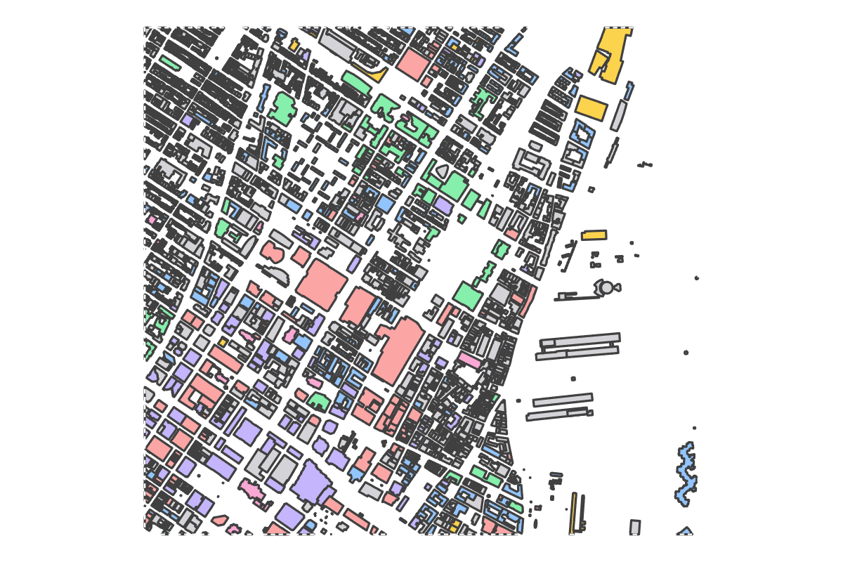 Program breakdown map