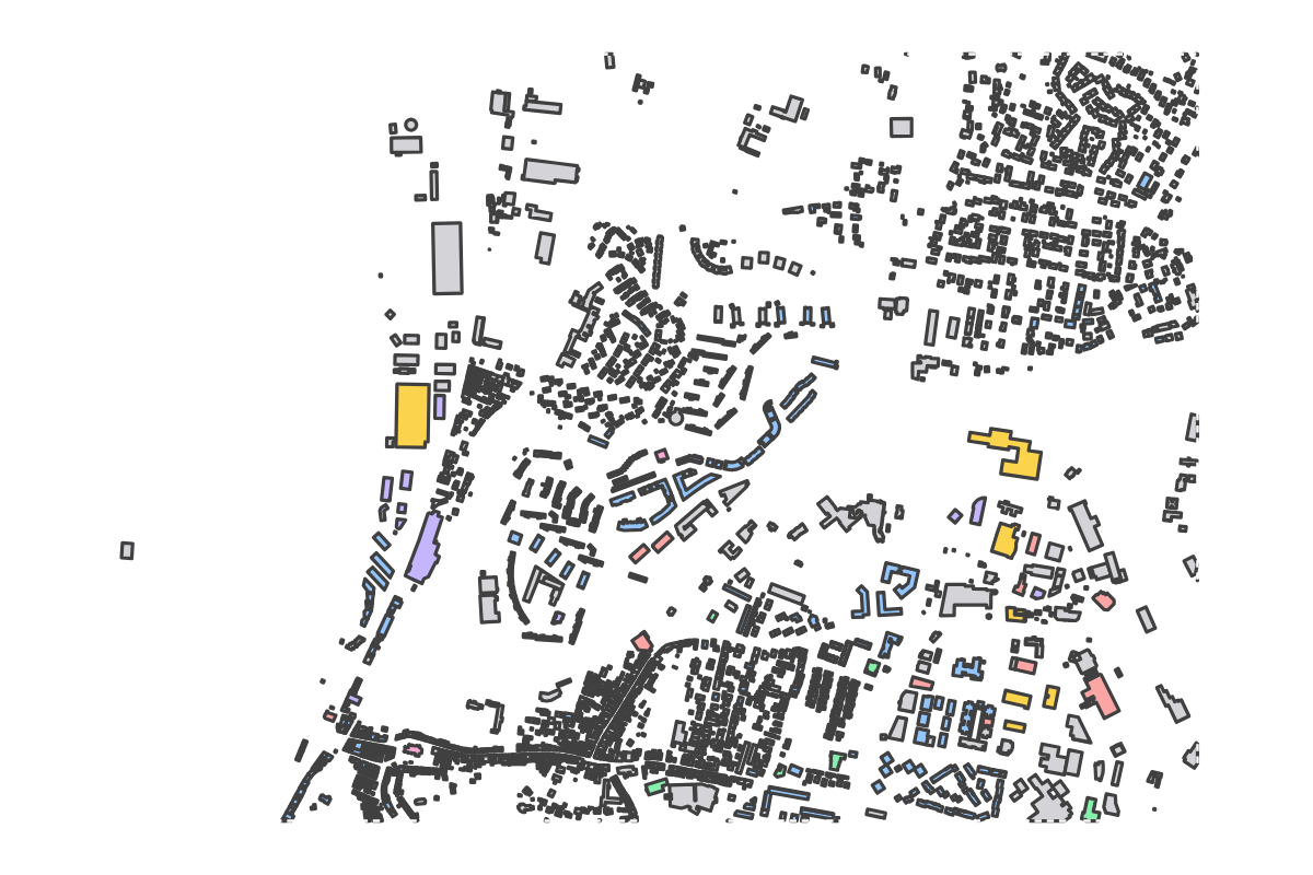 Program breakdown map