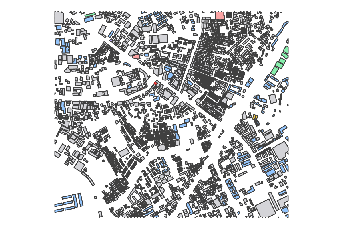 Program breakdown map