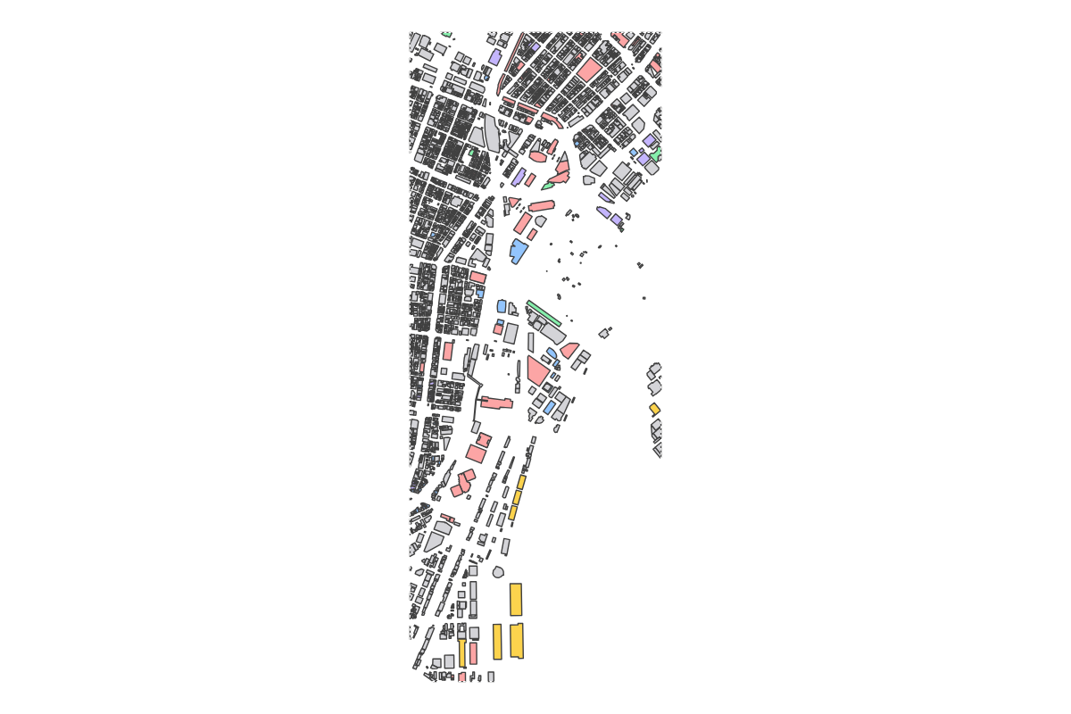 Program breakdown map