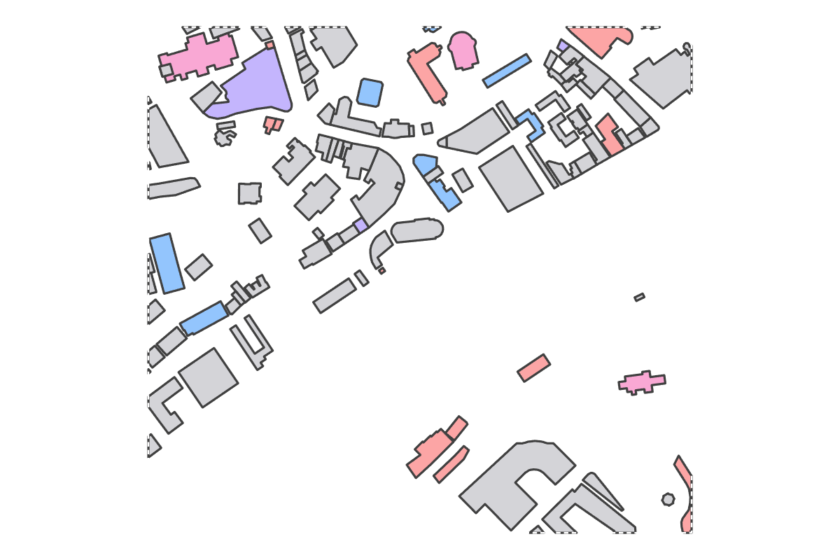 Program breakdown map