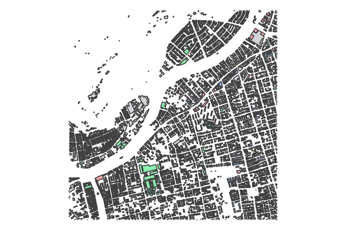 Program breakdown map