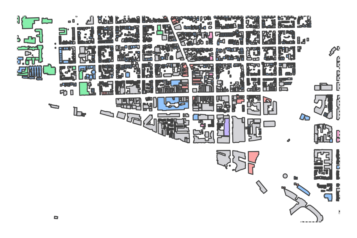 Program breakdown map