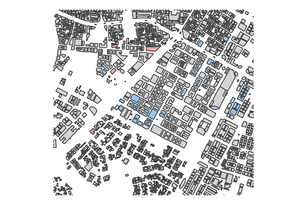 Program breakdown map