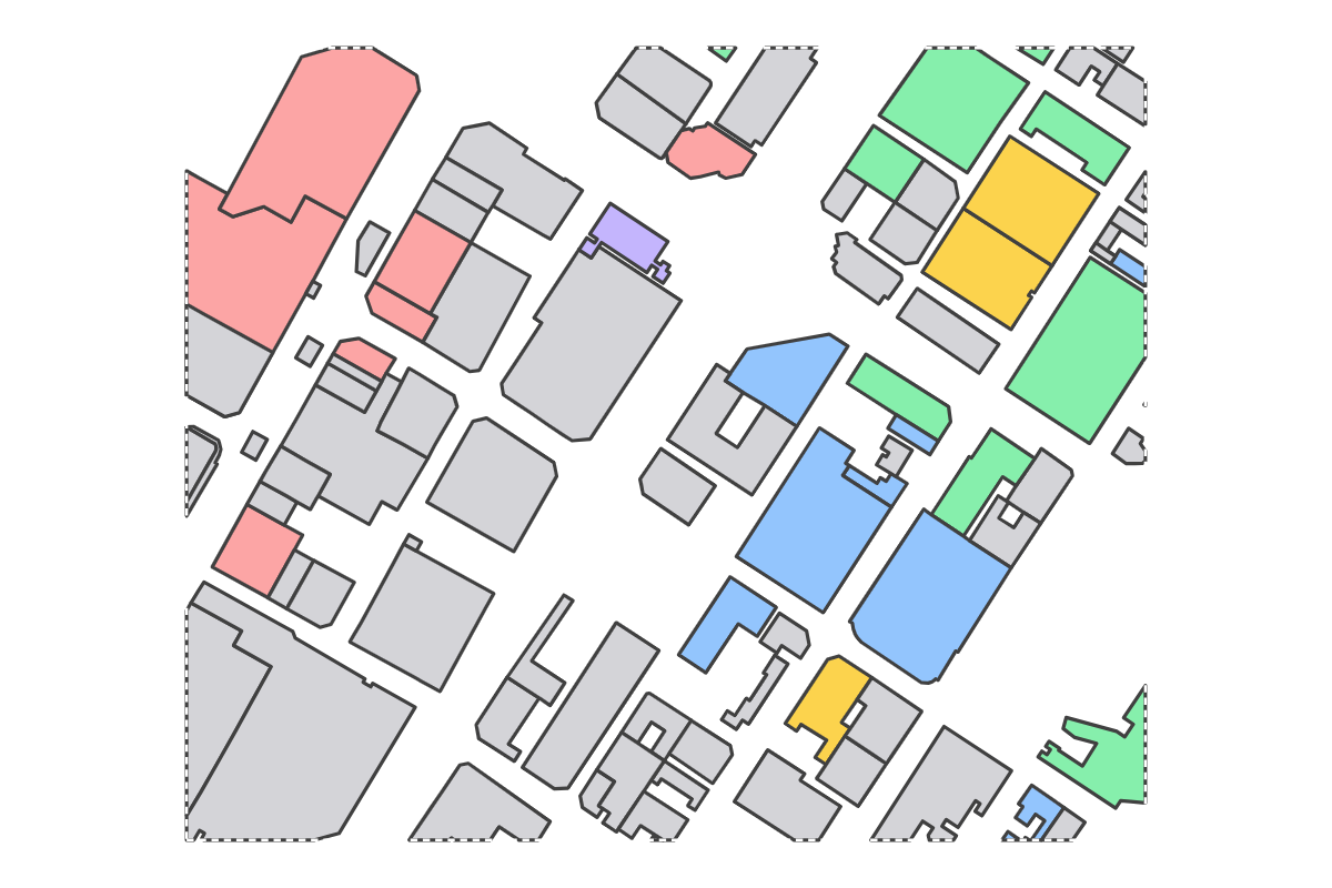 Program breakdown map