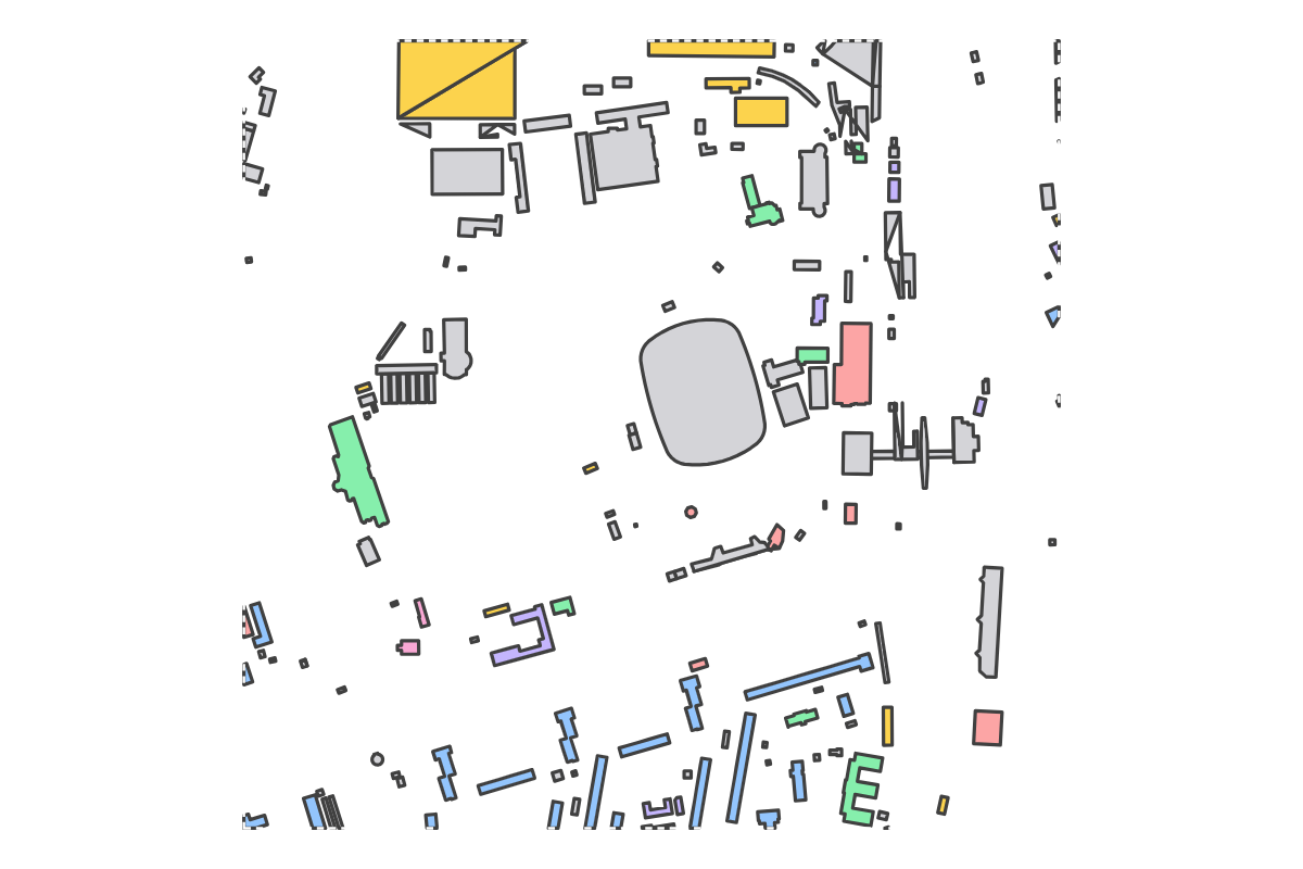Program breakdown map