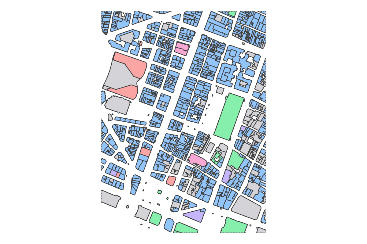 Program breakdown map