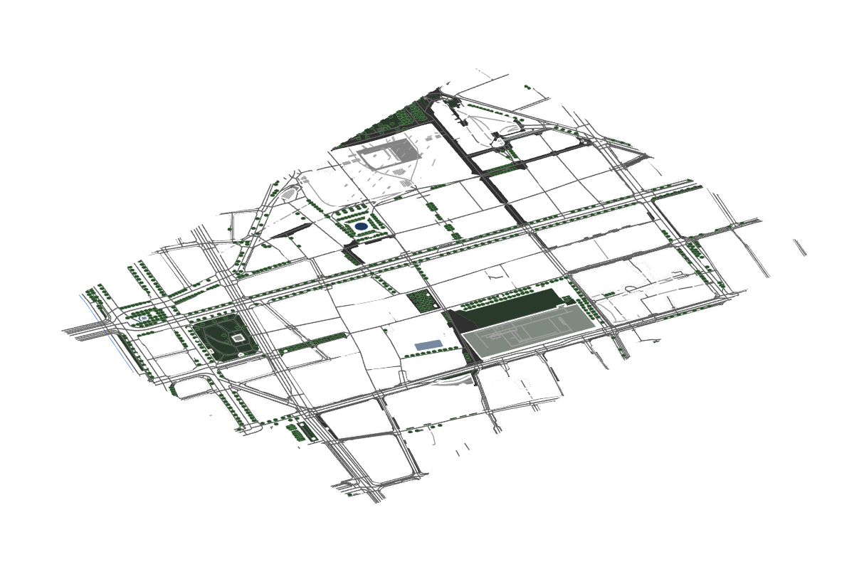 4th Arrondissement, Paris - Free site DWG and analysis