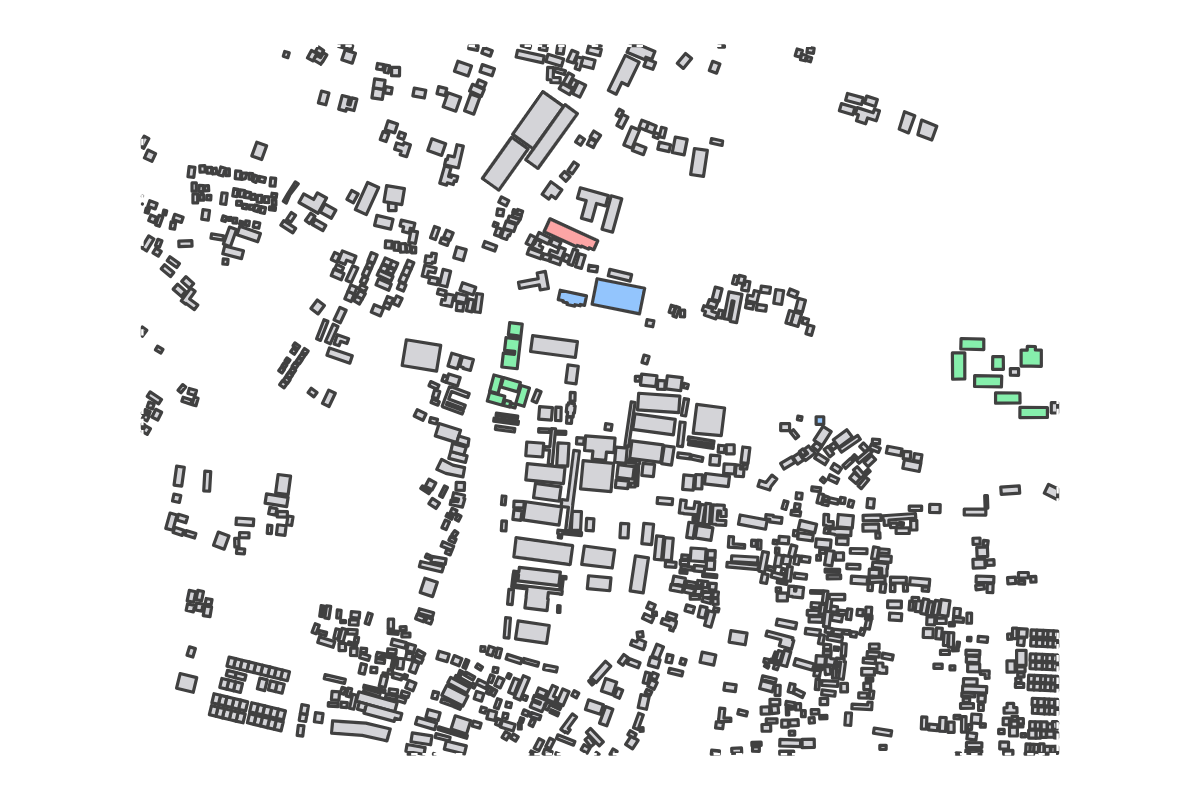 Program breakdown map