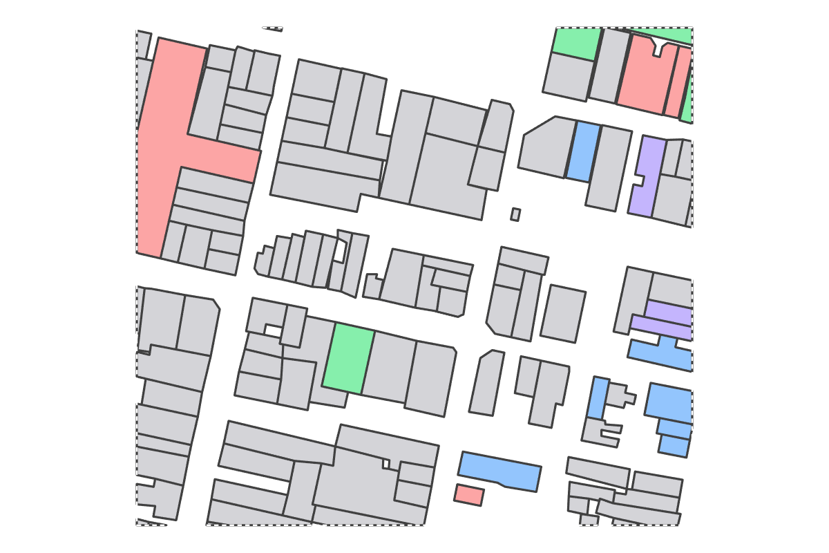 Program breakdown map
