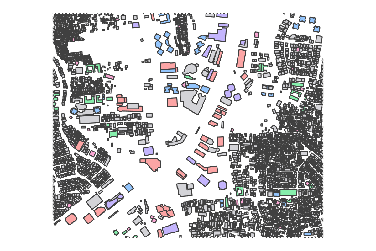 Program breakdown map