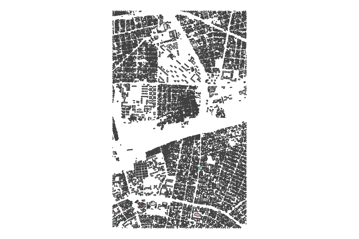 Program breakdown map