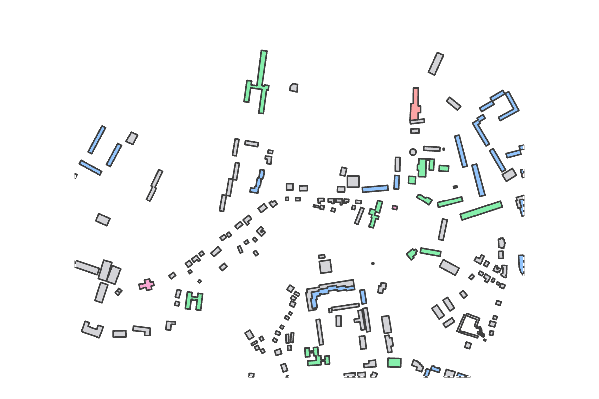 Program breakdown map