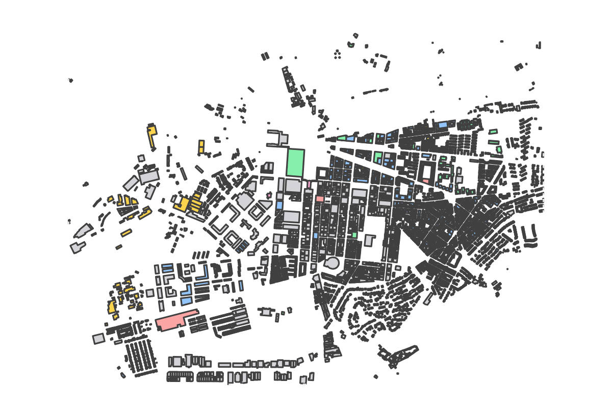 Program breakdown map