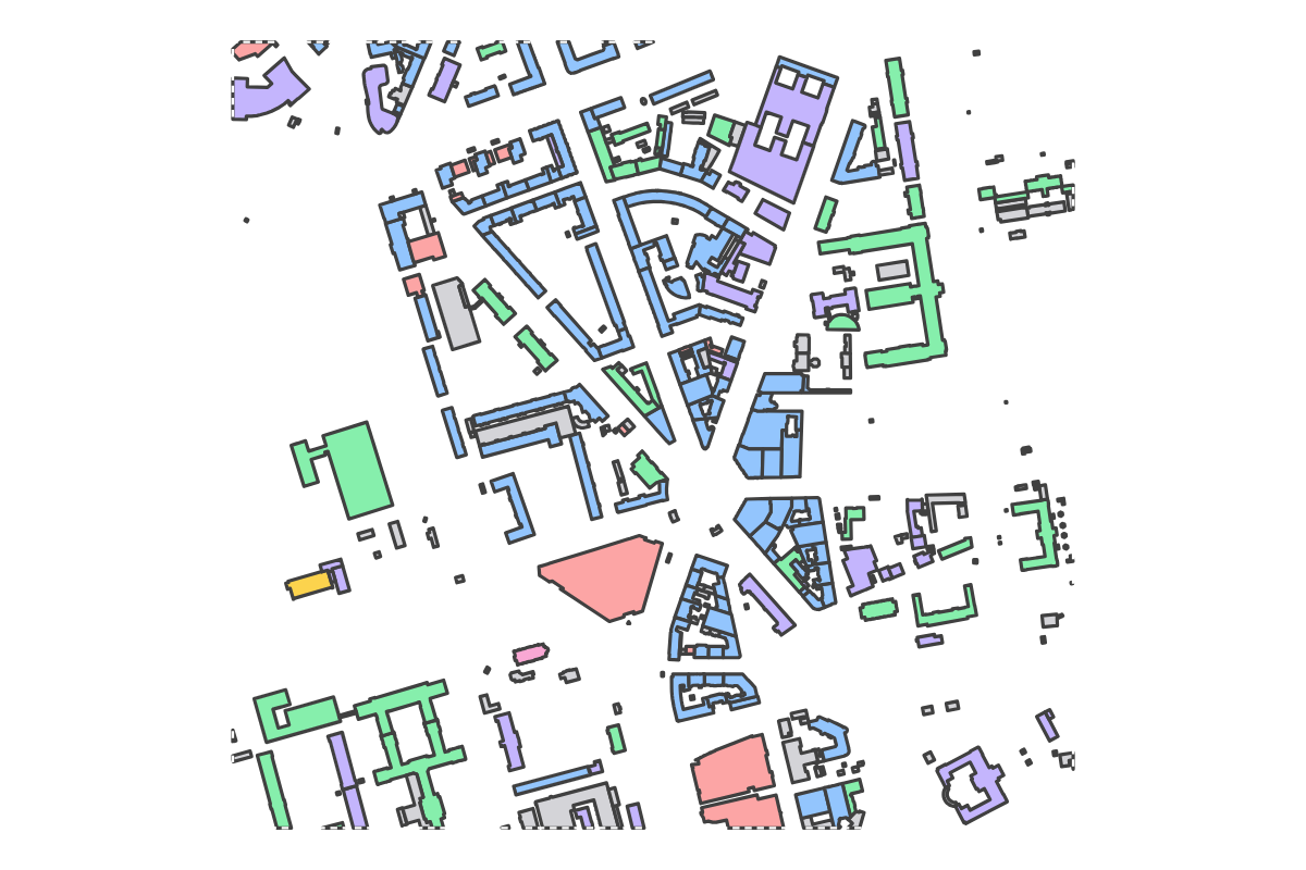 Program breakdown map