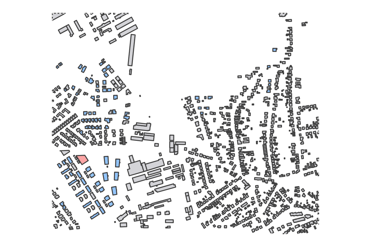 Program breakdown map