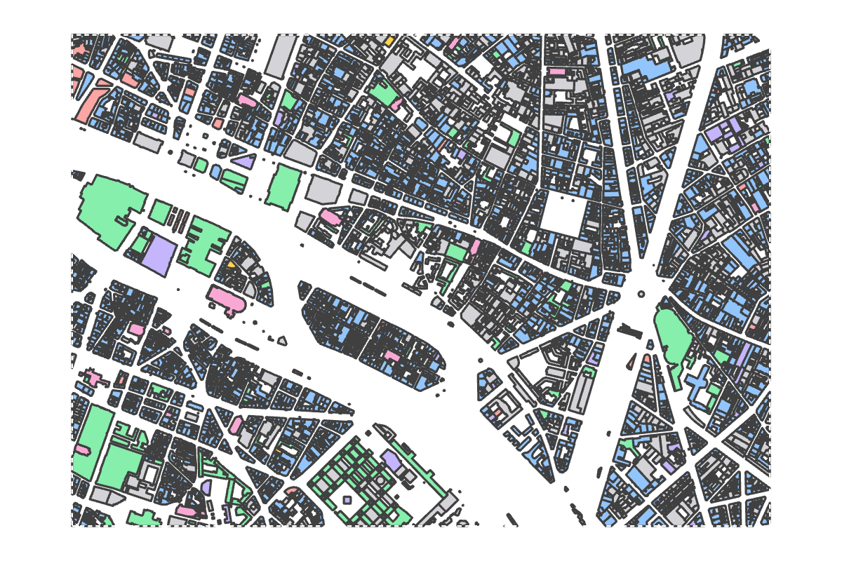 Program breakdown map