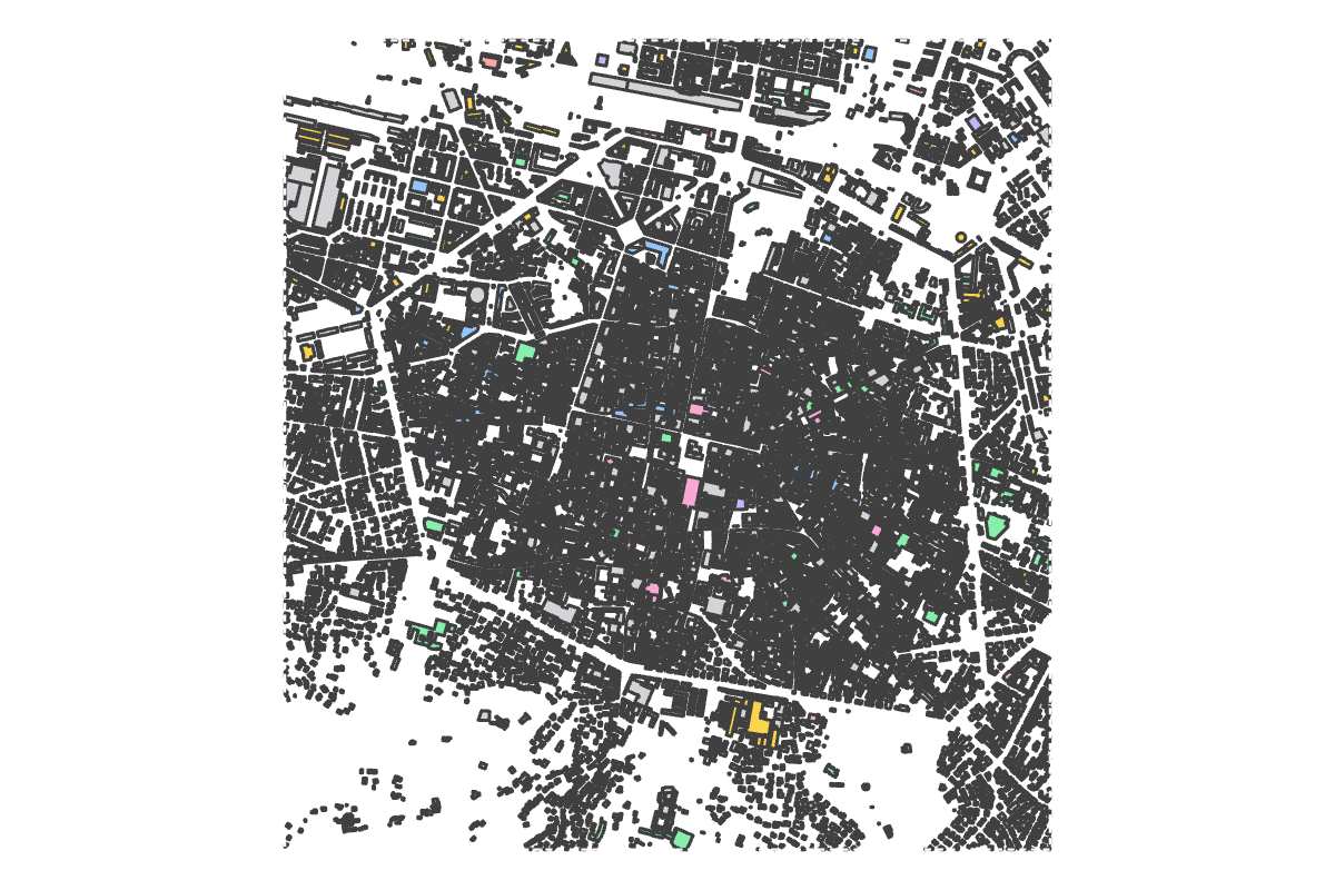 Program breakdown map