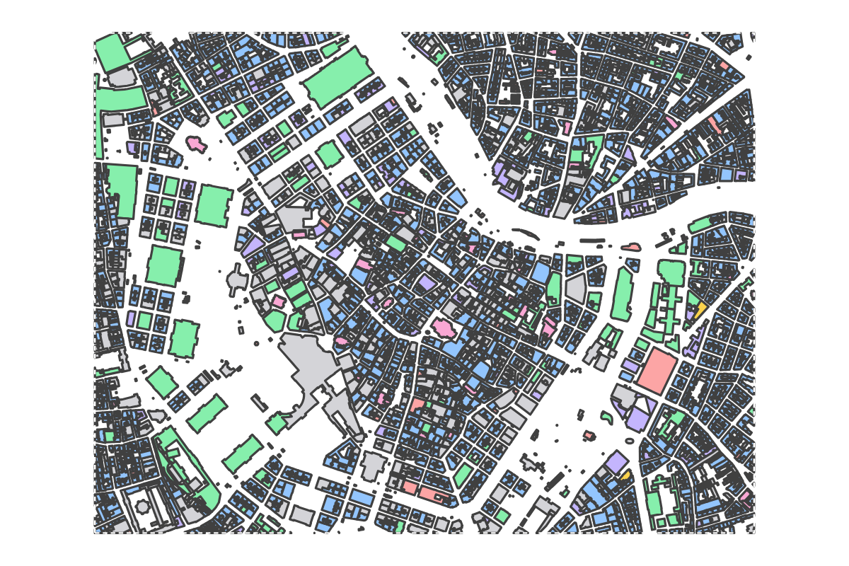 Program breakdown map