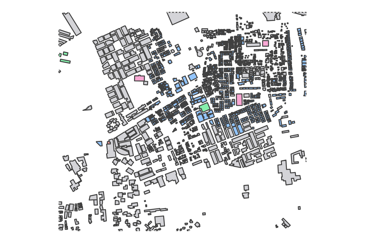 Program breakdown map