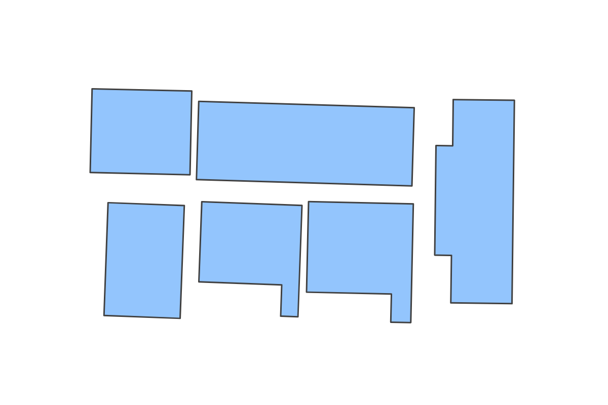 Program breakdown map