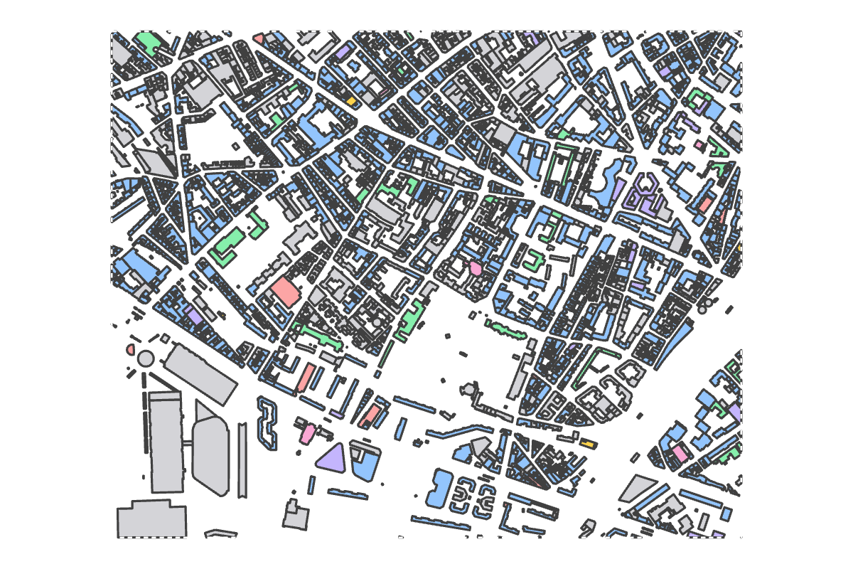 Program breakdown map