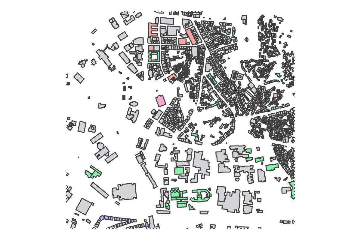 Program breakdown map