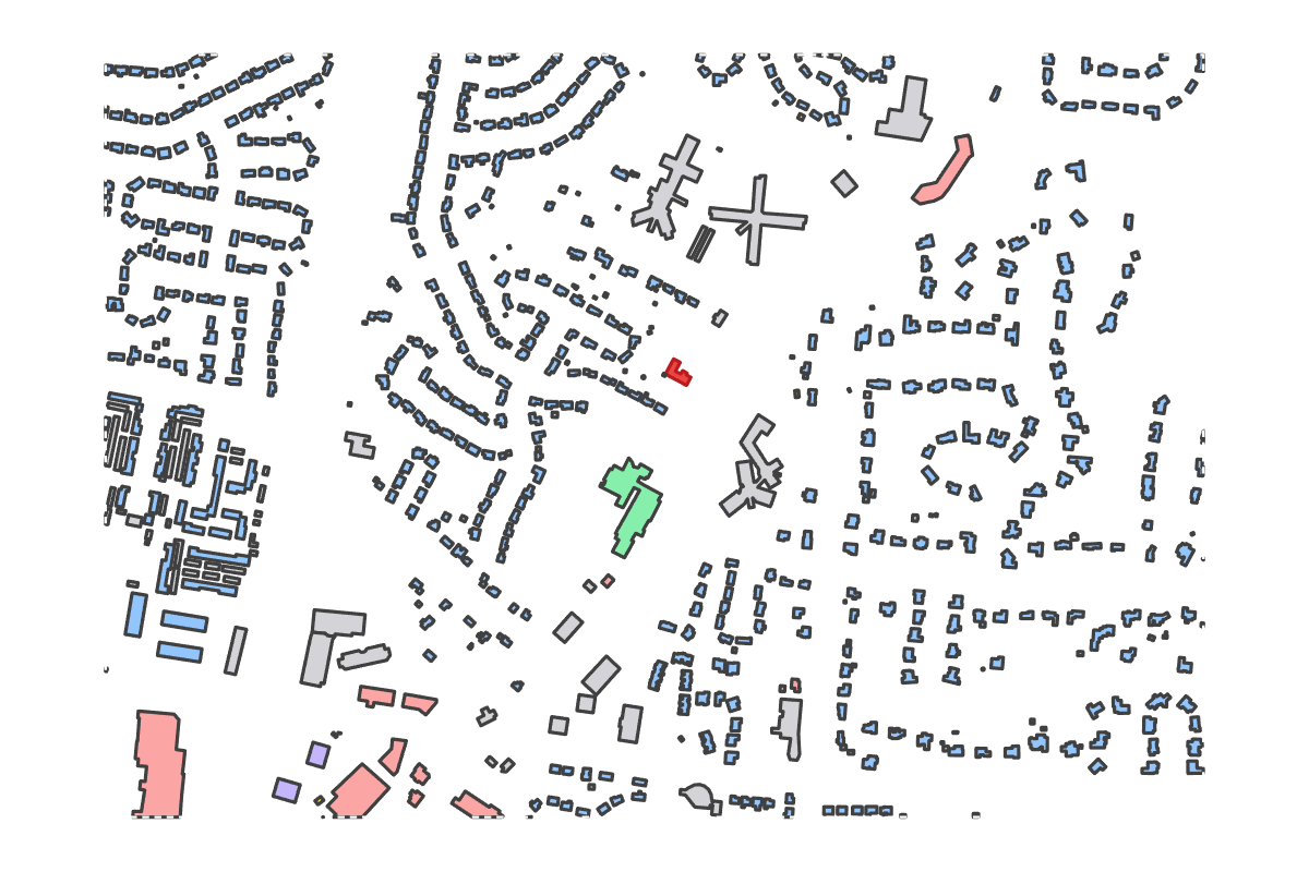 Program breakdown map