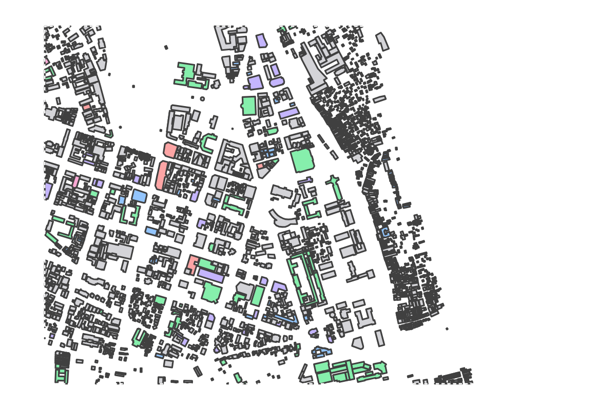 Program breakdown map