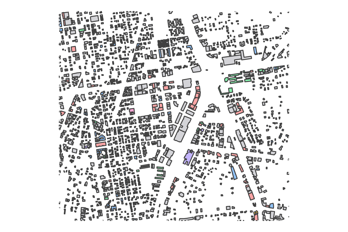 Program breakdown map