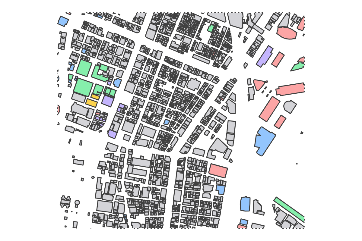 Program breakdown map