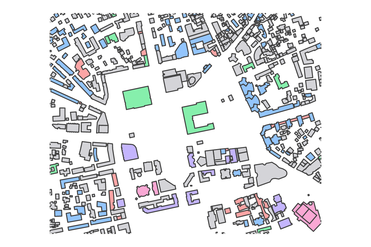 Program breakdown map