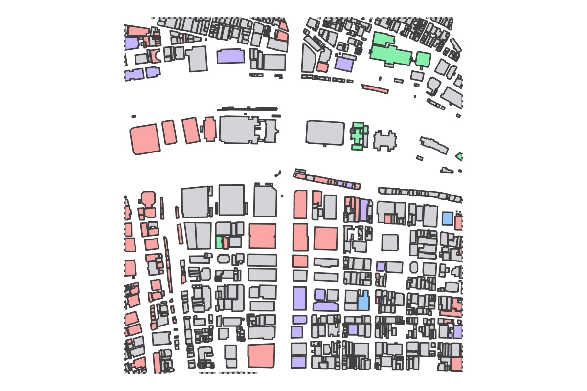 Program breakdown map