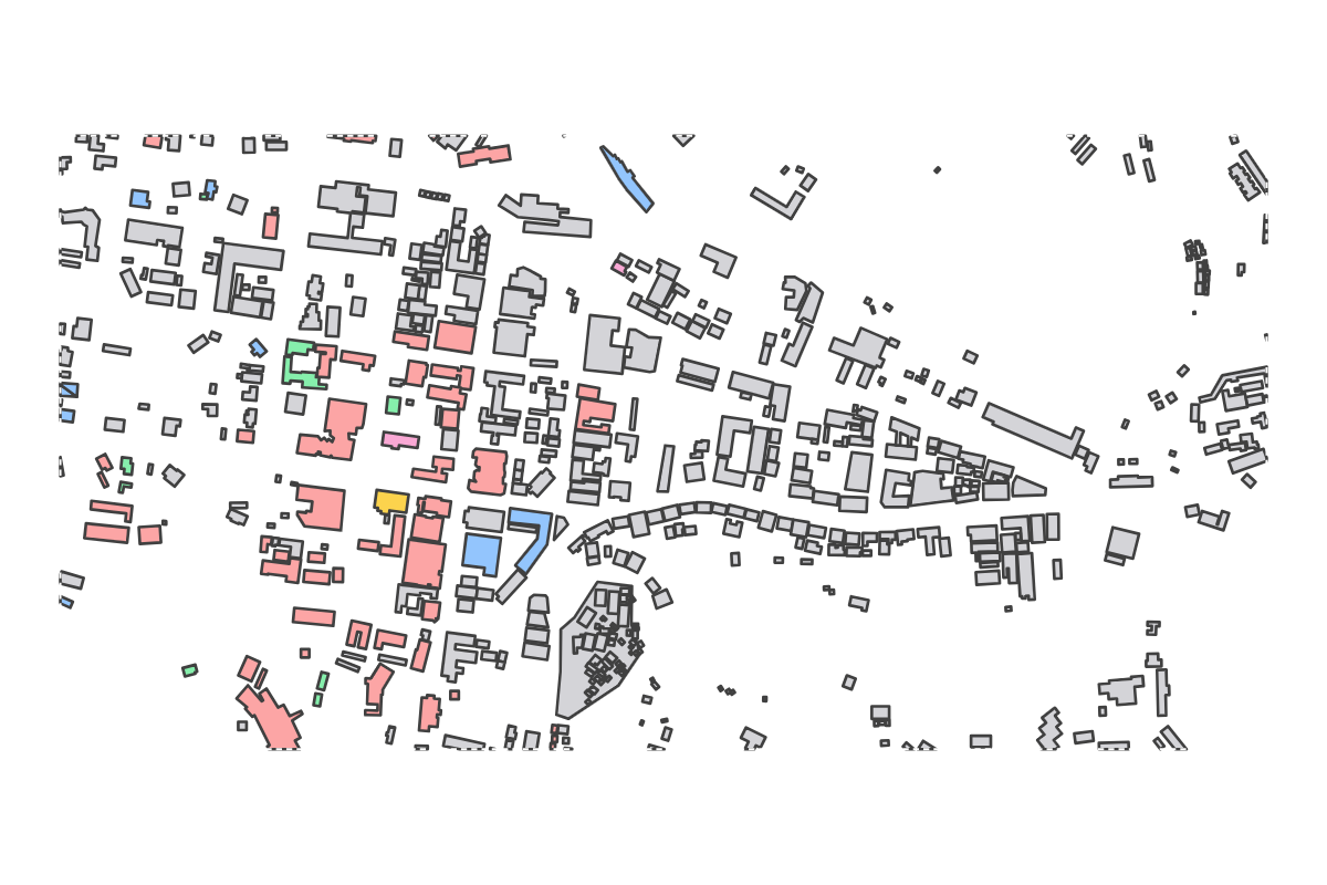 Program breakdown map