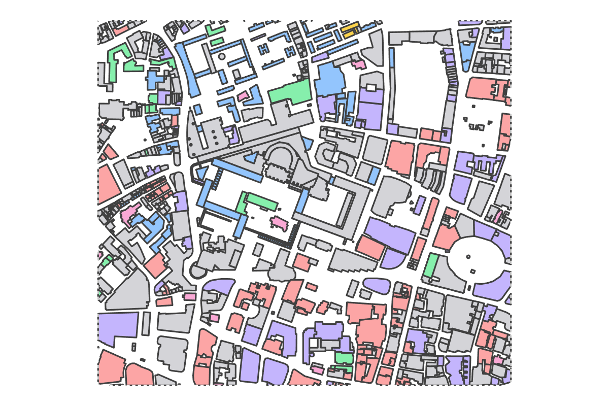 Program breakdown map