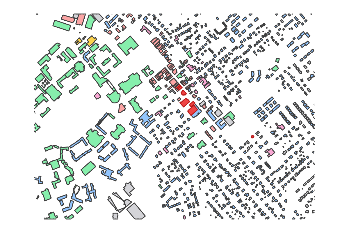 Program breakdown map