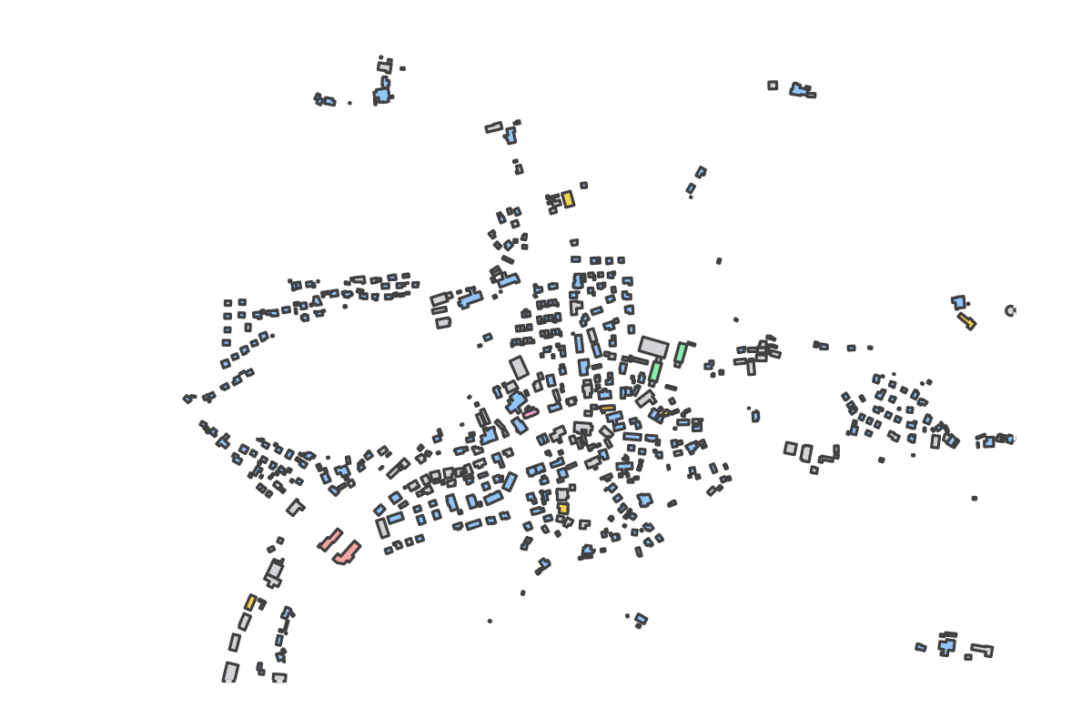 Program breakdown map