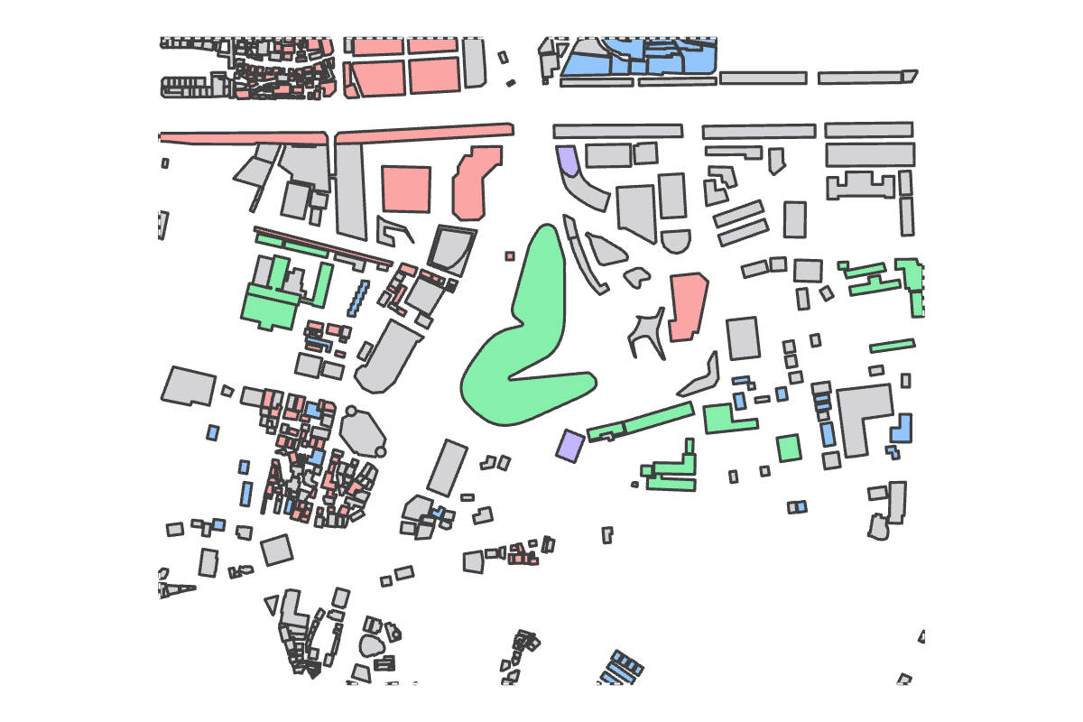 Program breakdown map