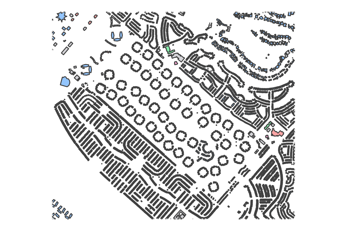 Program breakdown map