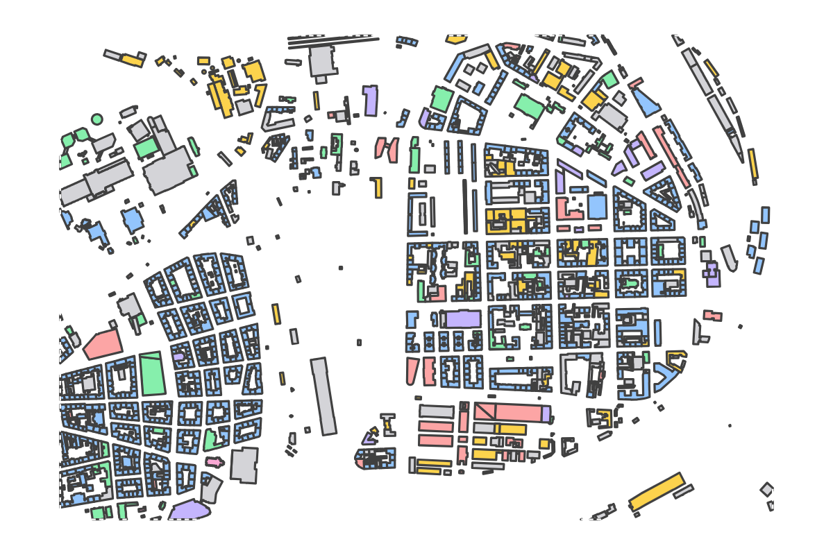Program breakdown map
