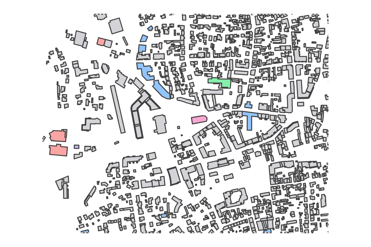 Program breakdown map
