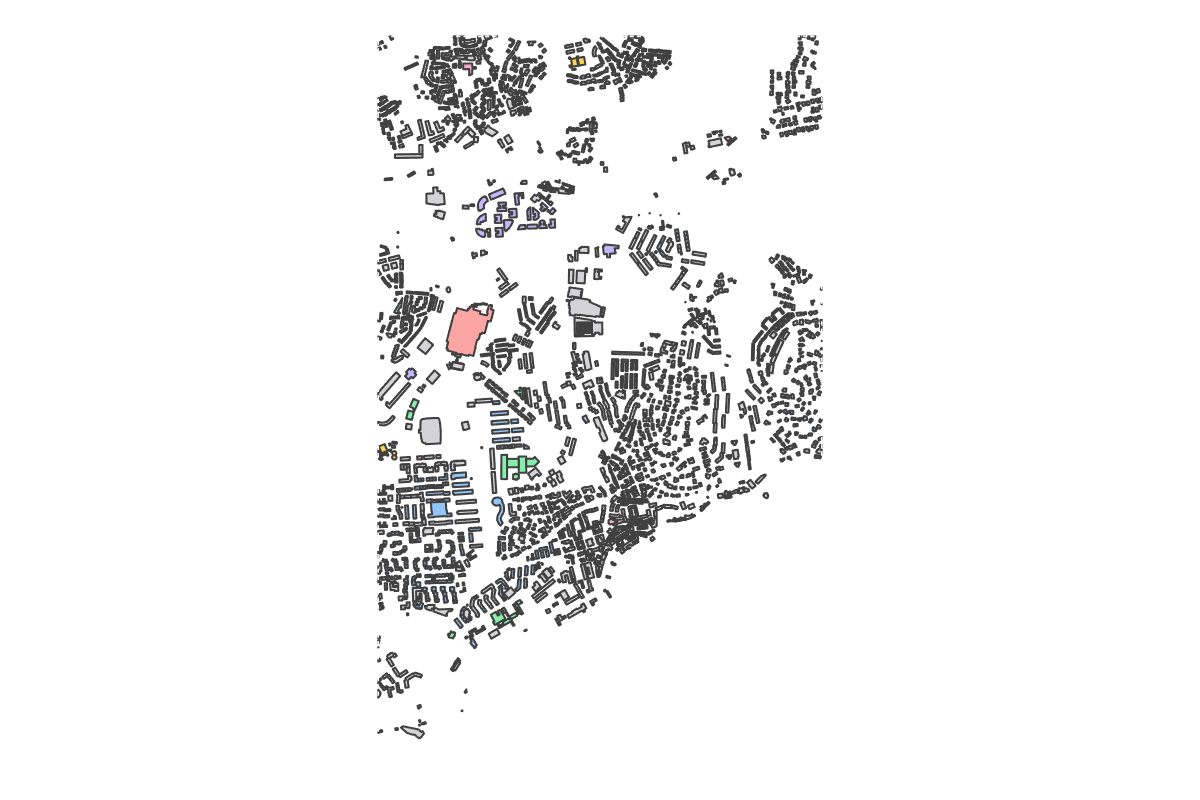 Program breakdown map