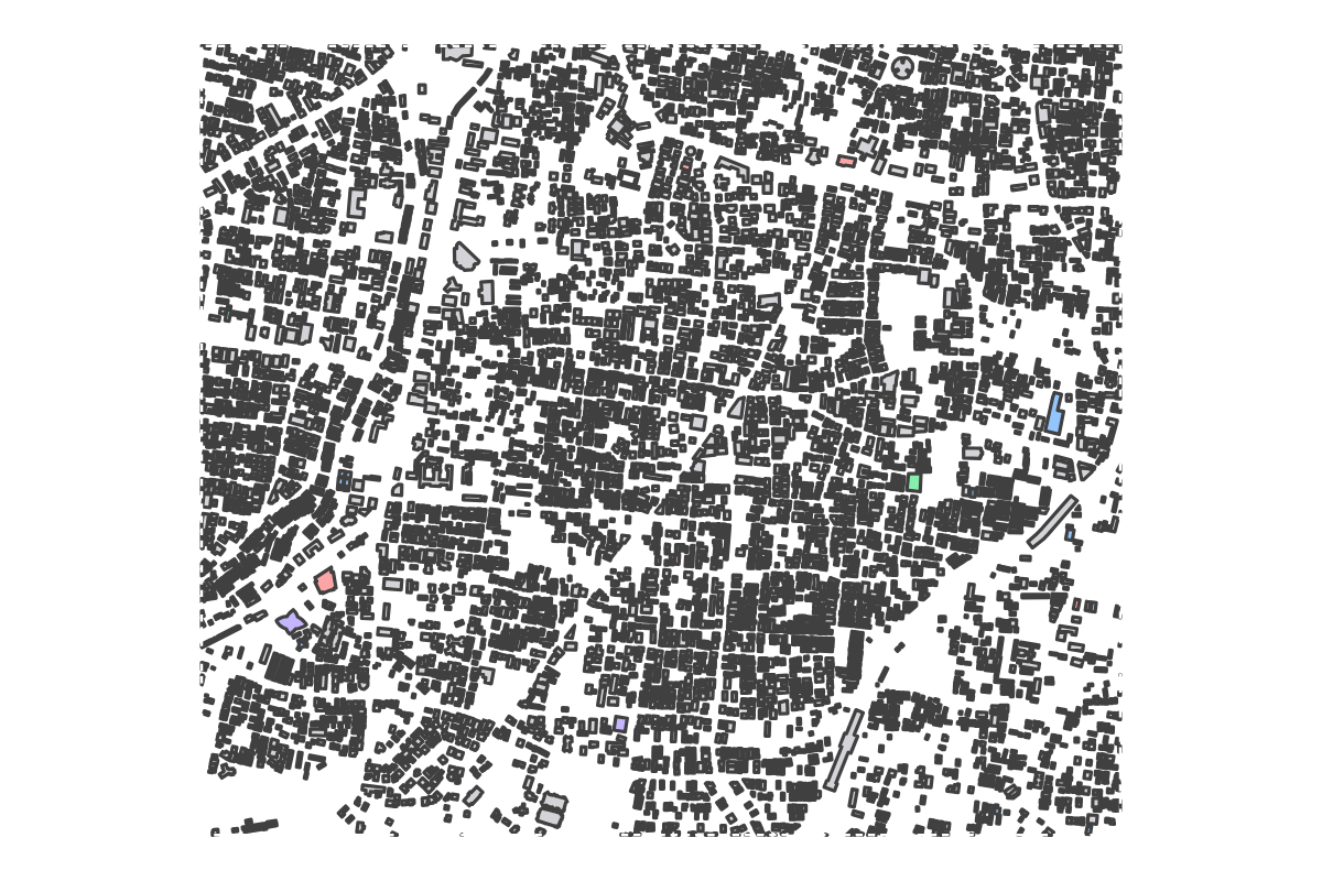 Program breakdown map
