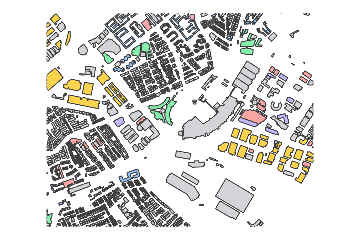 Program breakdown map