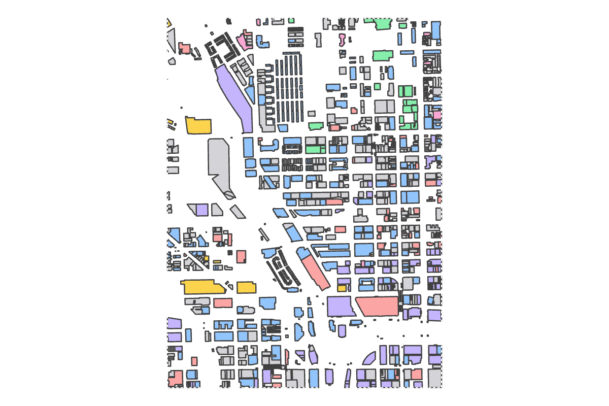 Program breakdown map