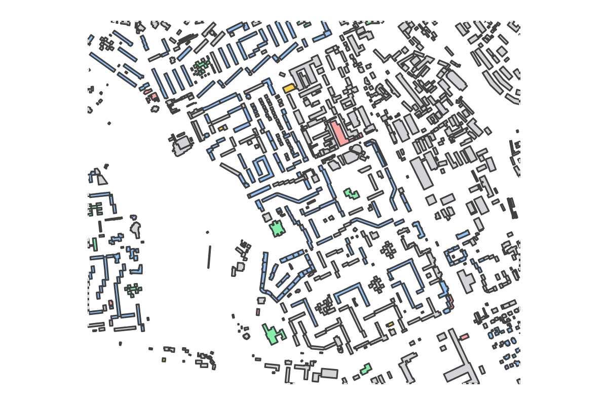 Program breakdown map