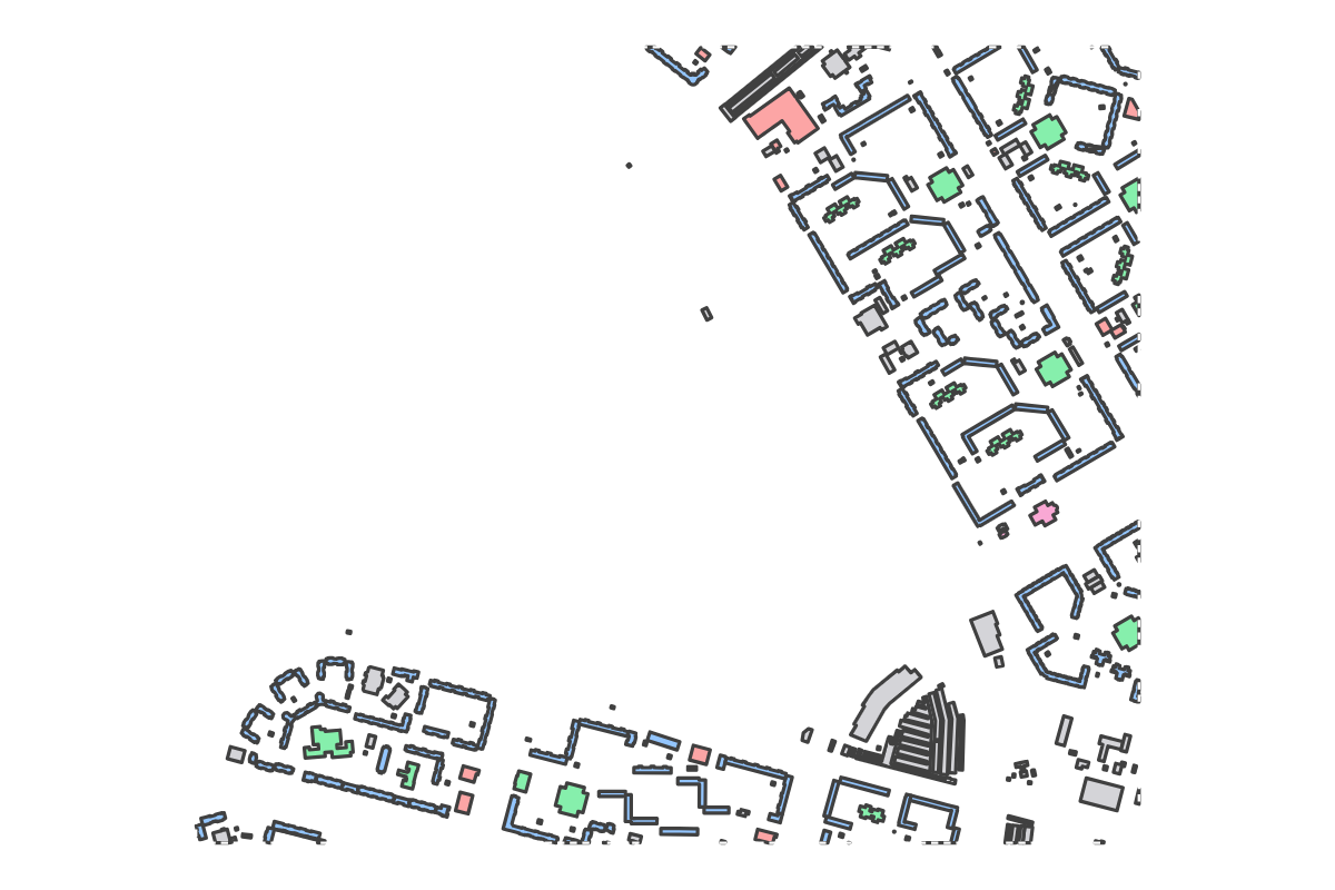 Program breakdown map