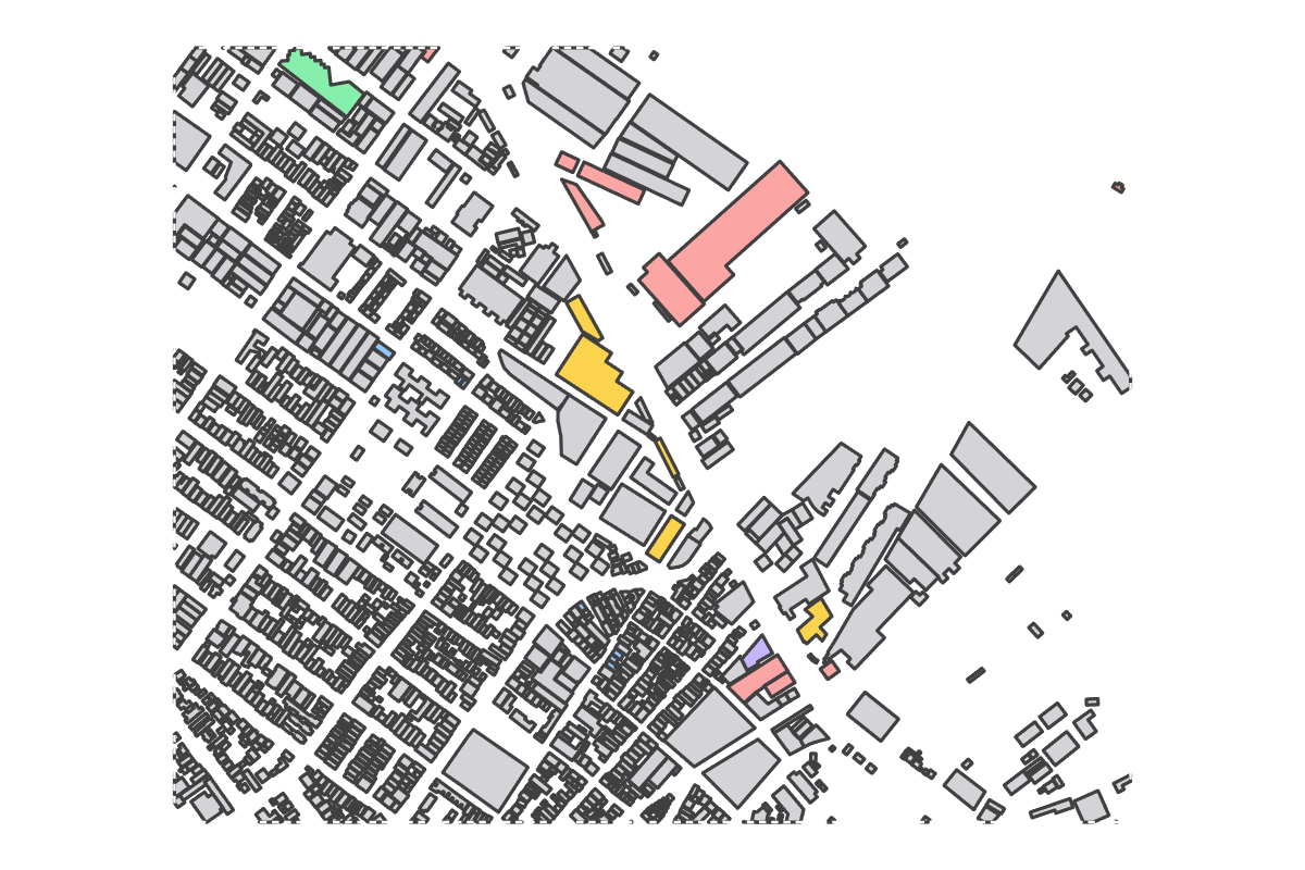Program breakdown map